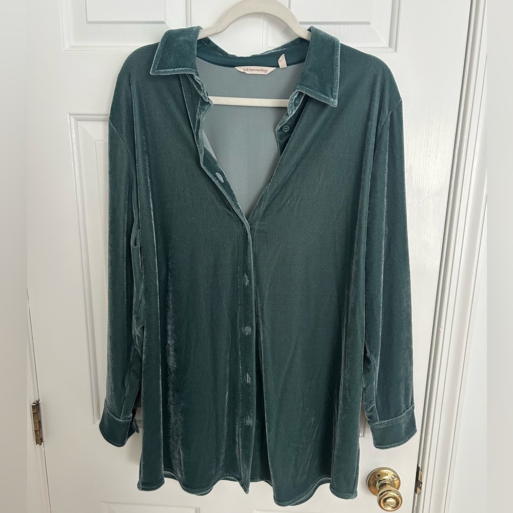 Soft Surroundings blouse size XL